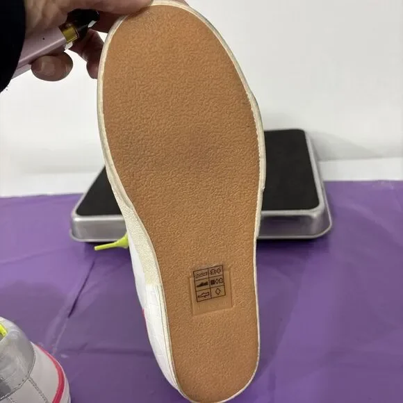 Dolce Vita Women's Zina Sneakers NEON MULTI LEATHER Sz 10 - Picture 10 of 13